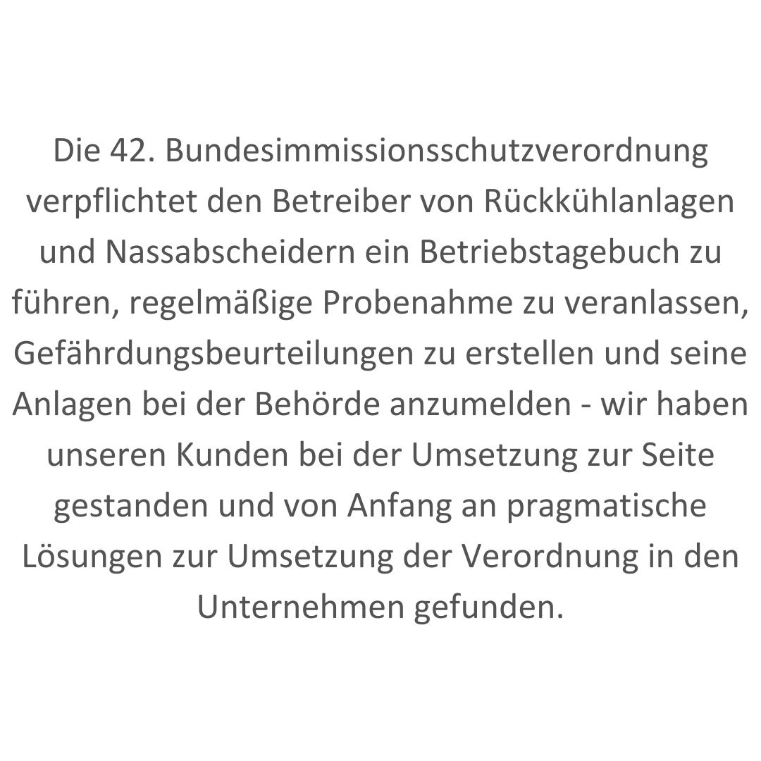 Beschreibung zu 42. BImSchV